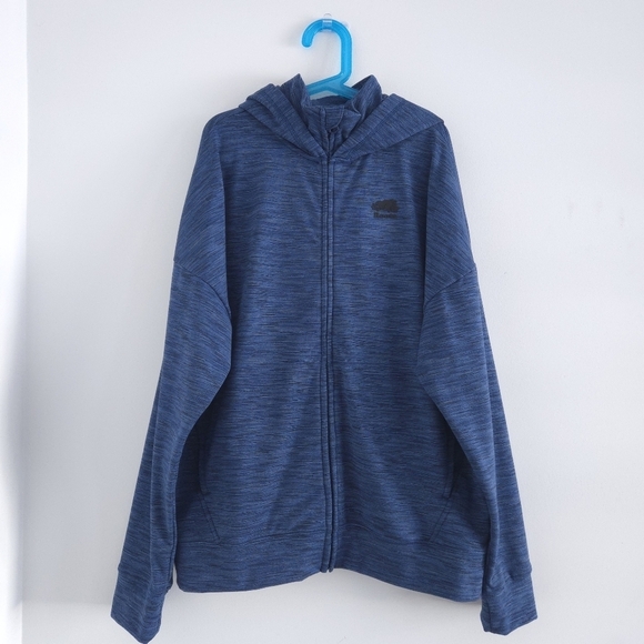 Roots Other - Roots Kids Blue Zip Up Hoodie size XXL 13-14